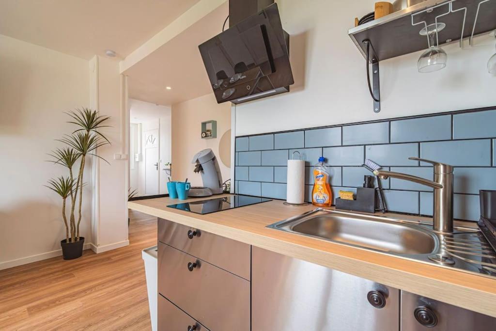 "Le Chaleureux" Appartement Pour 4 Personnes Isles-sur-Suippe Luaran gambar